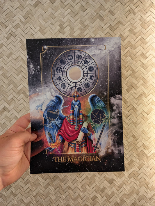 The Magician: Tarot Art Print