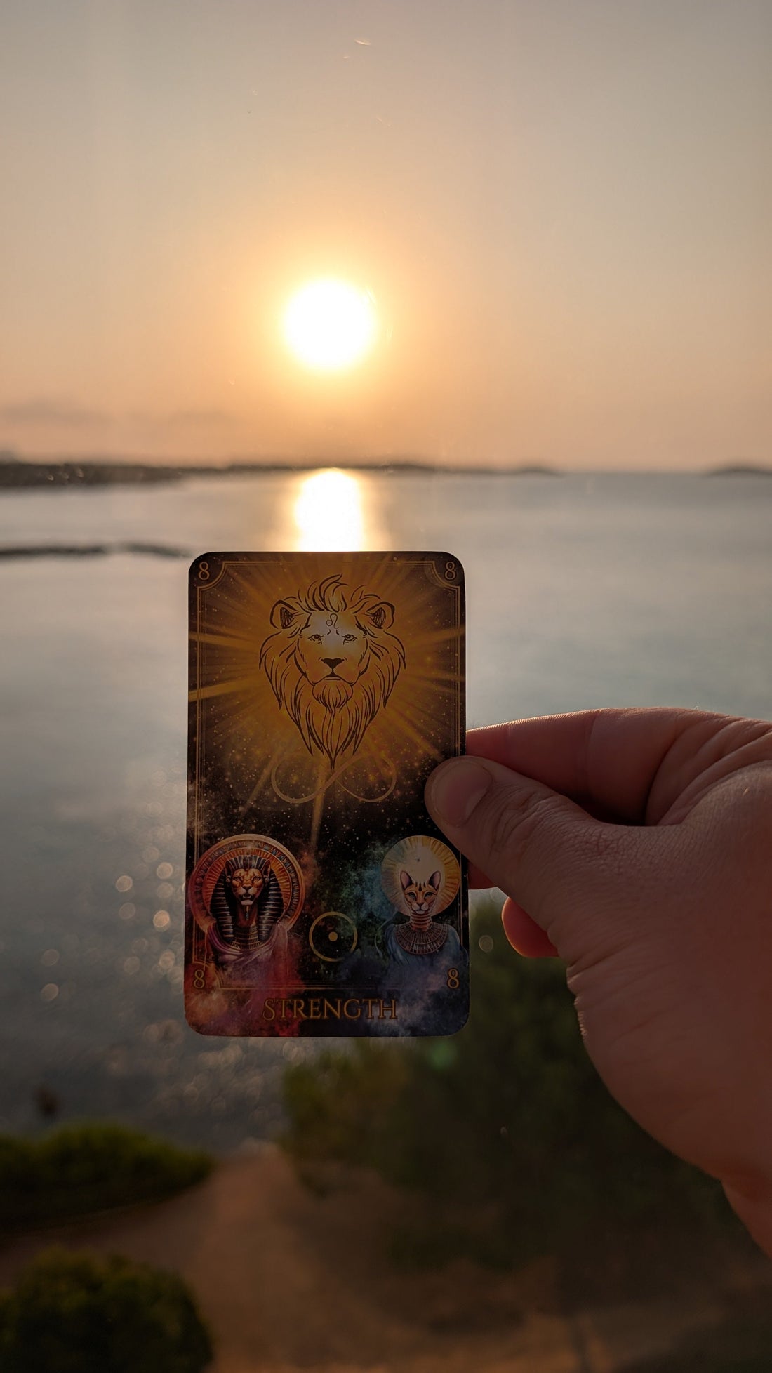 The Strength Card Explained and Win a Hand-Finished Strength Art Print