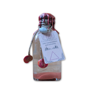 Elemental Healing Potion Bottle: Fire
