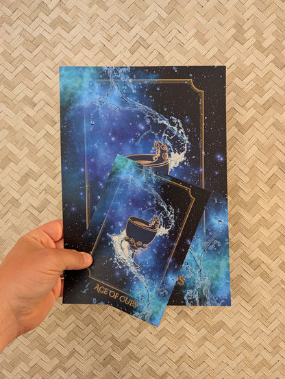Ace of Cups: Tarot Art Print