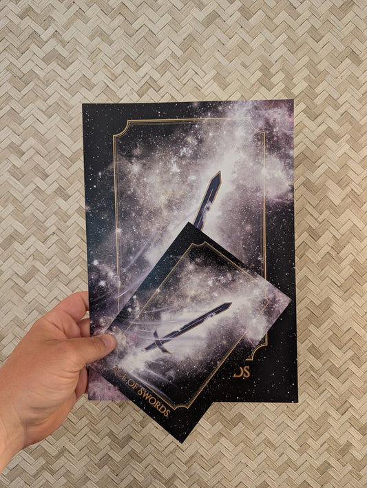 Ace of Swords: Tarot Art Print