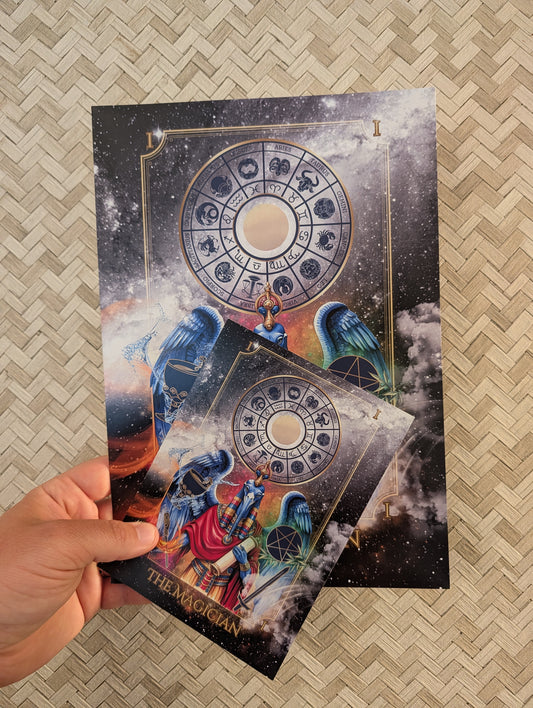 The Magician: Tarot Art Print