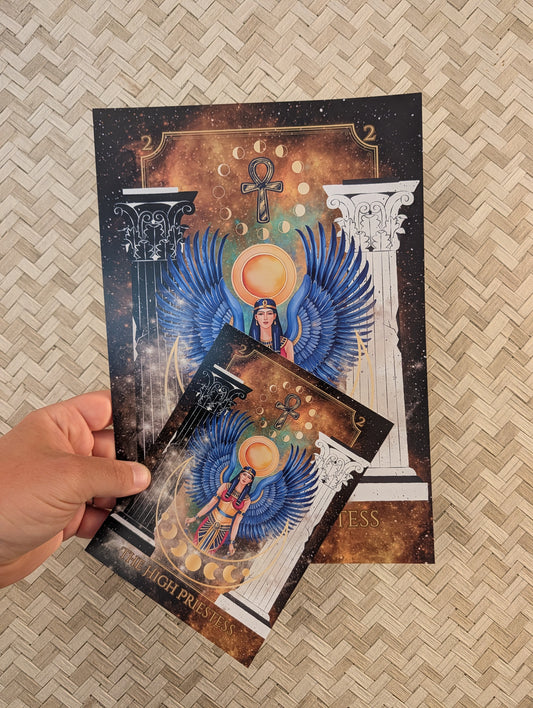 The High Priestess: Tarot Art Print