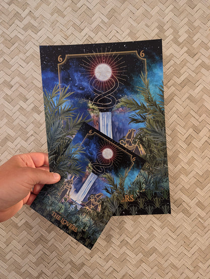 The Lovers: Tarot Art Print