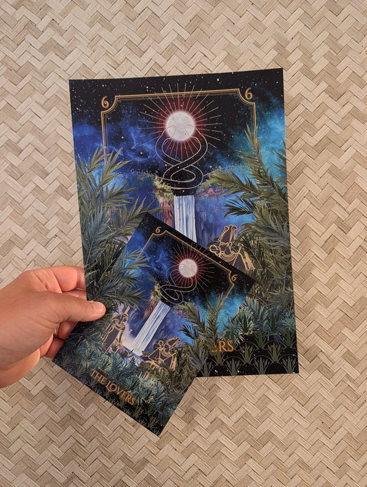 The Lovers: Tarot Art Print
