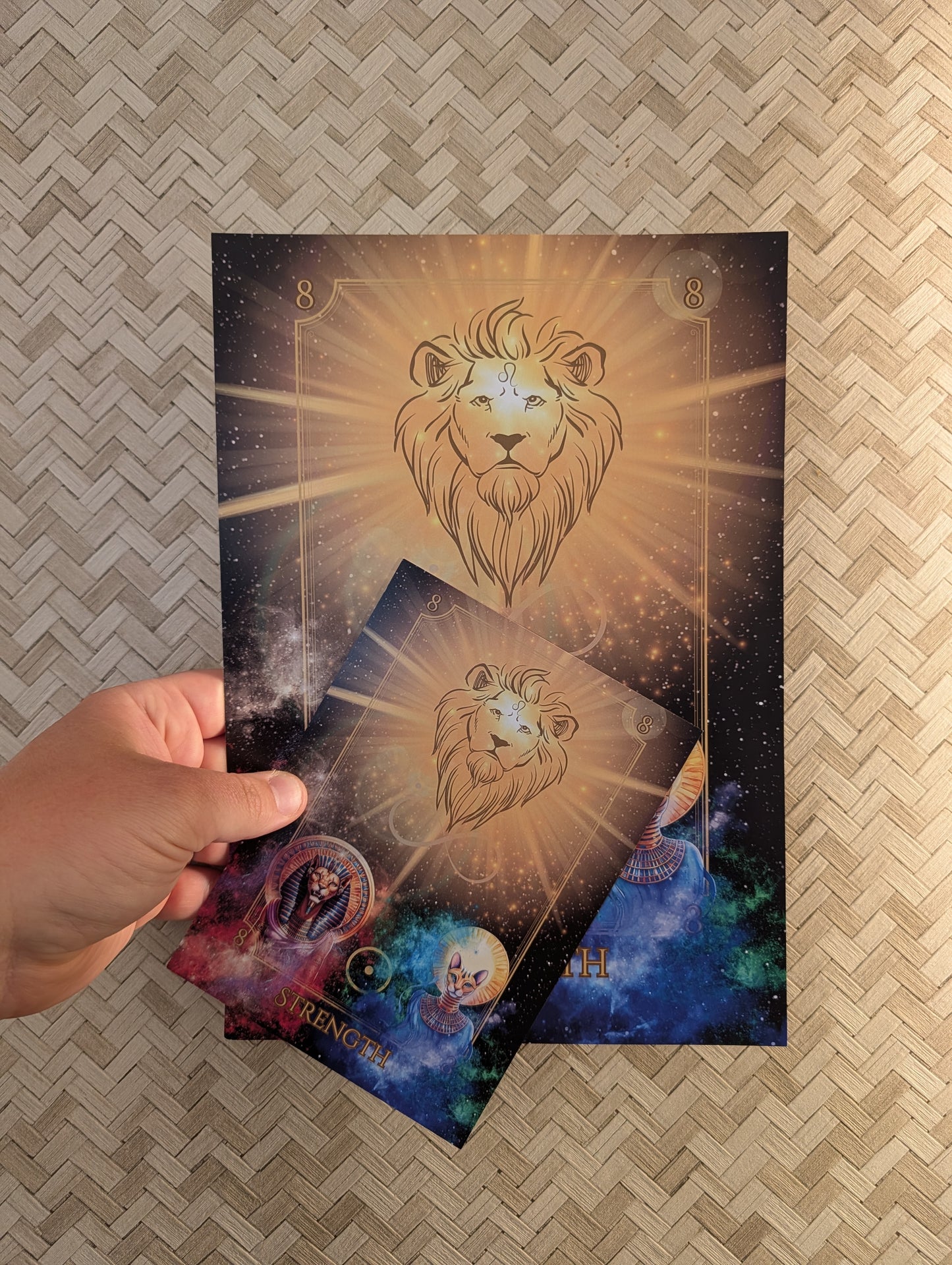 Strength: Tarot Art Print