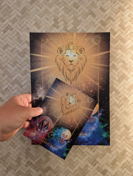 Strength: Tarot Art Print