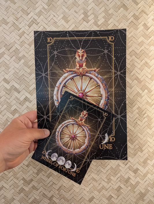 The Wheel of Fortune: Tarot Art Print