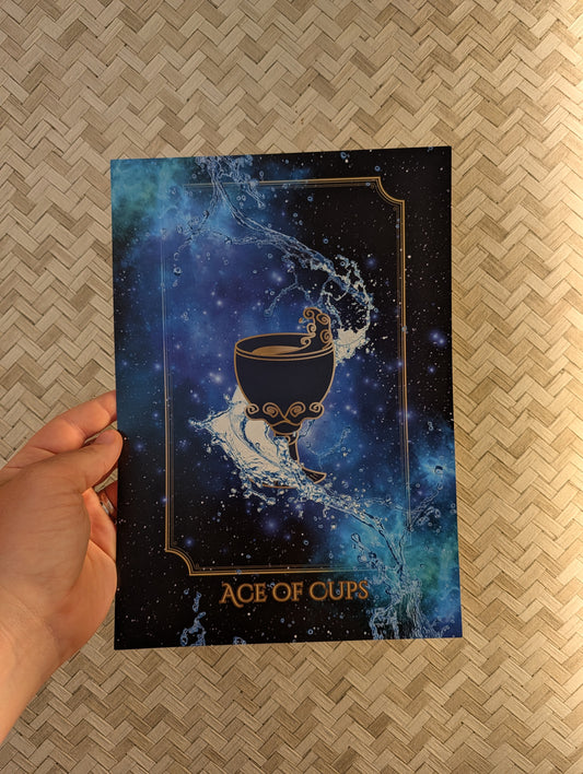 Ace of Cups: Tarot Art Print
