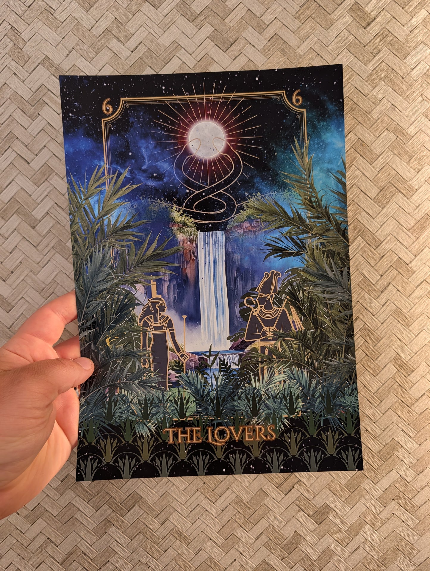 The Lovers: Tarot Art Print