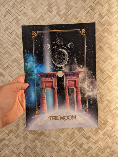 The Moon: Tarot Art Print