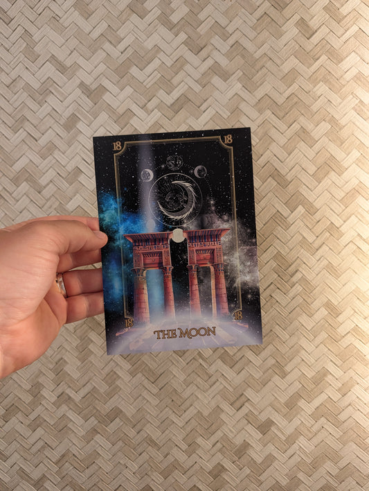 The Moon: Tarot Art Print