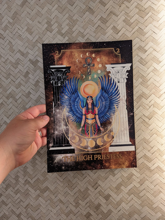 The High Priestess: Tarot Art Print