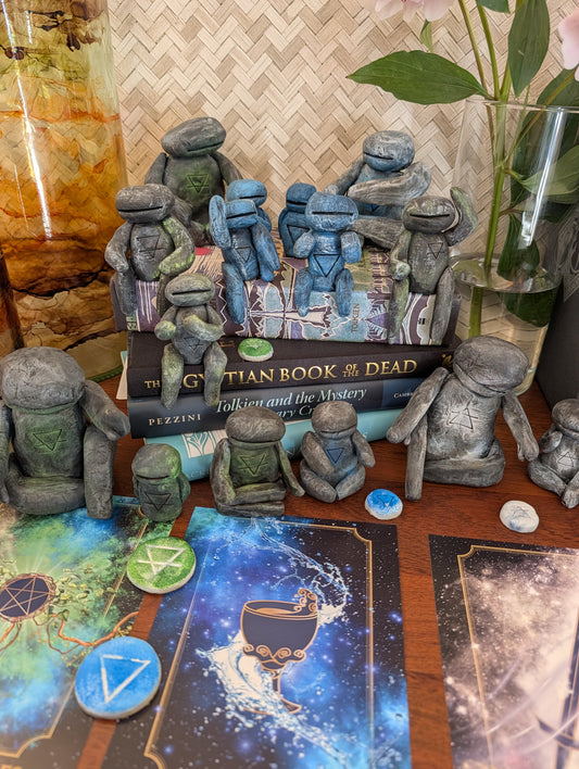 Golem - Seated - Water Element